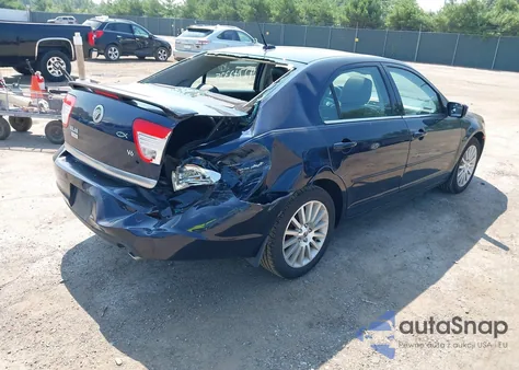 2009 Mercury Milan V6 Premier z USA, uszkodzony, nr VIN 3MEHM08129R614063